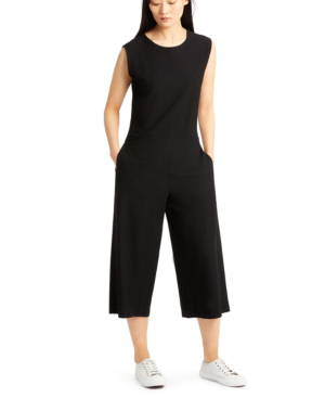 eileen fisher crop jumpsuit
