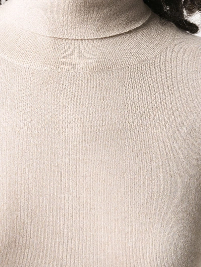 Shop Brunello Cucinelli Cashmere Sweater In Beige