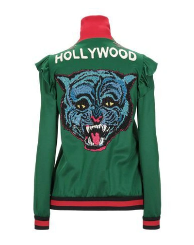 Shop Gucci Sweatshirt In Green