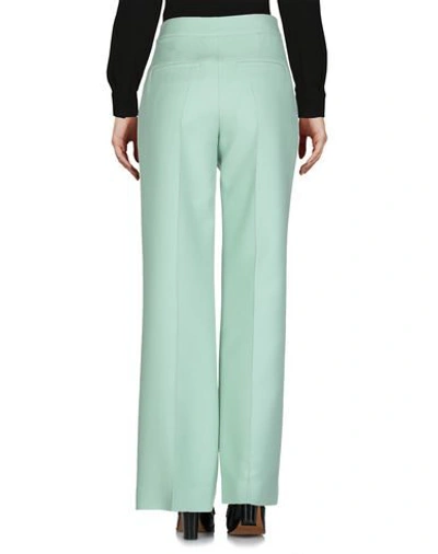 Shop Valentino Pants In Light Green