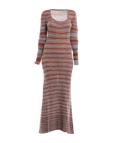 red striped maxi dress