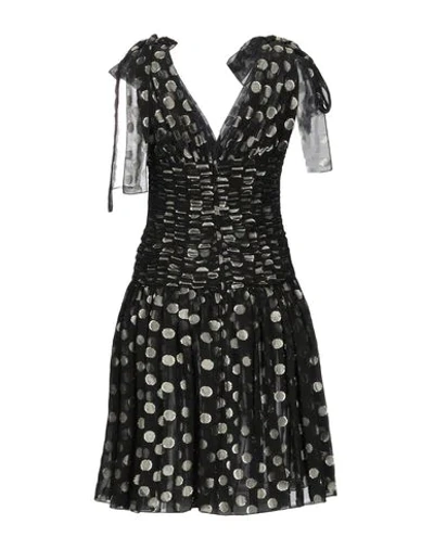 Dolce & Gabbana Midi Dresses In Black