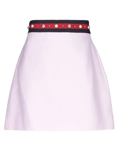 Shop Gucci Mini Skirt In Pink