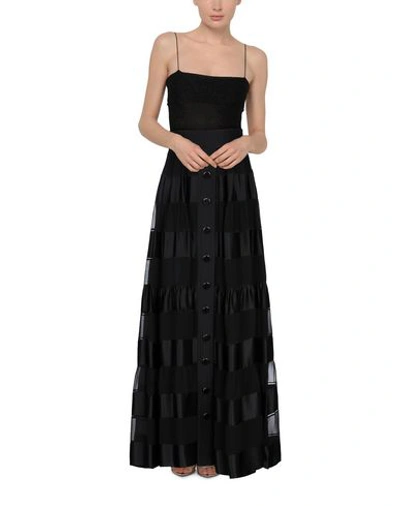 Shop Zimmermann Maxi Skirts In Black