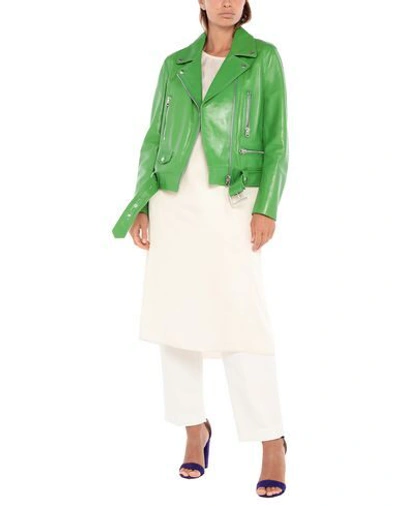 Shop Acne Studios Jackets In Green