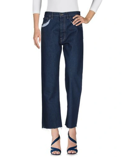 Shop Maison Margiela Jeans In Blue