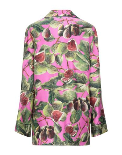 Shop Dolce & Gabbana Woman Blazer Pink Size 4 Silk