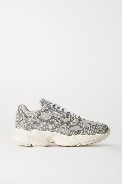 adidas originals falcon leather sneakers