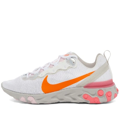 Shop Nike React Element 55 W In White