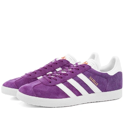 Shop Adidas Womens Adidas Gazelle W In Purple
