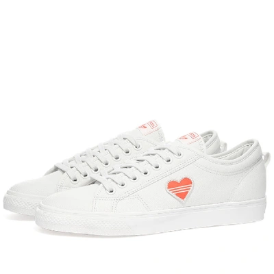 Shop Adidas Womens Adidas Nizza Trefoil W In White