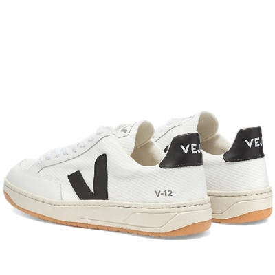 Shop Veja V-12 Mesh Sneaker W In White