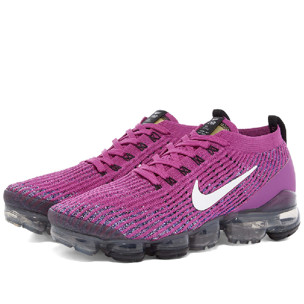 nike women's air vapormax flyknit 3 shoes purple