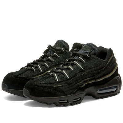 Shop Comme Des Garçons Homme Deux Comme Des Garçons X Nike Air Max 95 W In Black