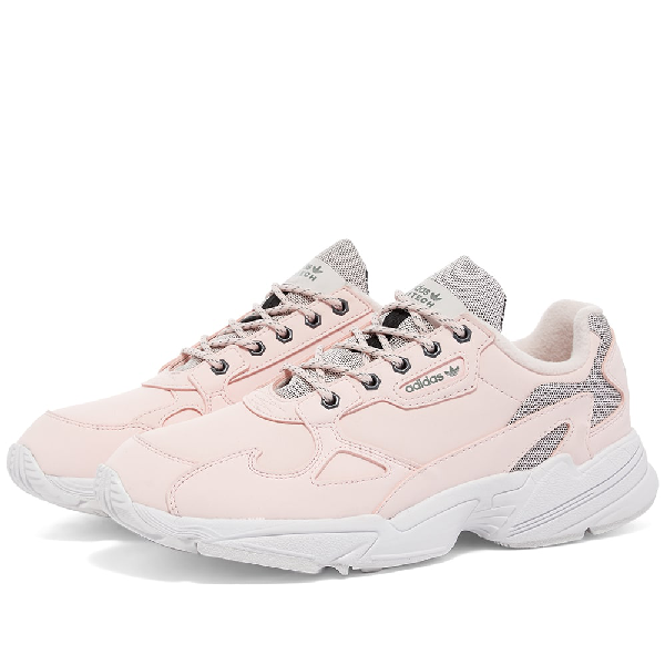 pink adidas falcon