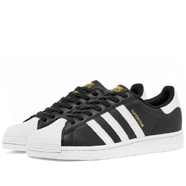 womens adidas superstar shoes black and white