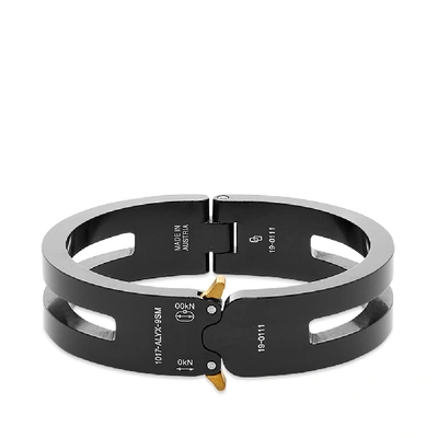 Shop Alyx 1017  9sm Buckle Bracelet In Black