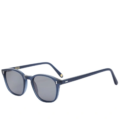 Shop Cubitts Cubitts Carnegie Sunglasses In Blue