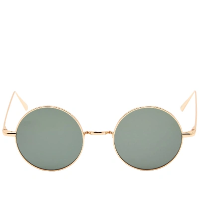 Shop Cubitts Cubitts Guilford Sunglasses In Gold