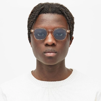 Shop Moscot Momza Sunglasses In Neutrals