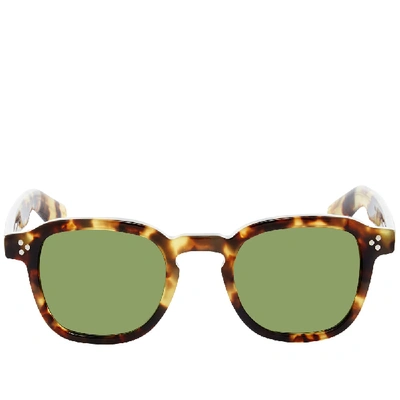 Shop Moscot Momza Sunglasses In Brown