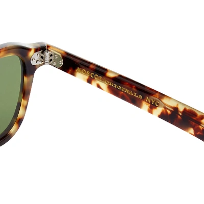 Shop Moscot Momza Sunglasses In Brown