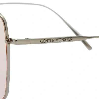 Shop Gentle Monster Wind Wind Sunglasses In Silver