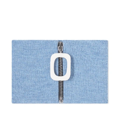 Shop Jw Anderson Neckband In Blue