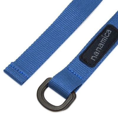 Shop Nanamica Tech Belt In Blue