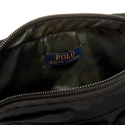 Shop Polo Ralph Lauren Nylon Waist Bag In Black