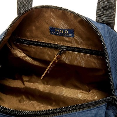Shop Polo Ralph Lauren Pony Player Duffel Bag In Blue
