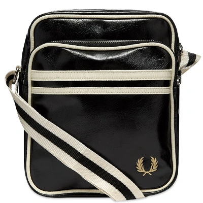 Shop Fred Perry Authentic Classic Side Bag In Black