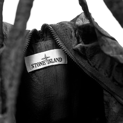 Shop Stone Island Nylon Metal Holdall In Black