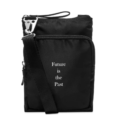 Shop Undercover Future Is The Past Shoulder Bag In Black