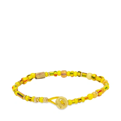 Mikia yellow beaded best sale