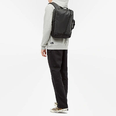Shop Master-piece Slick Series 2-way Backpack In Black