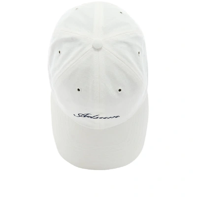 Shop Adsum Script Logo Cap In White