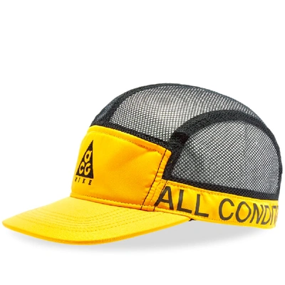 Shop Nike Acg Aw84 Cap In Yellow