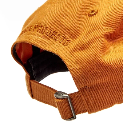 Shop Norse Projects Twill Sports Cap In Orange