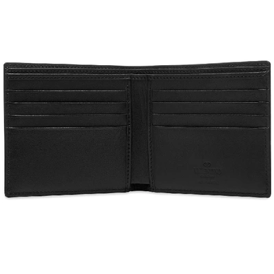 Shop Valentino Rockstud Wallet In Black