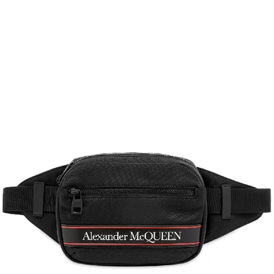 Shop Alexander Mcqueen Urban Waist Bag In Black