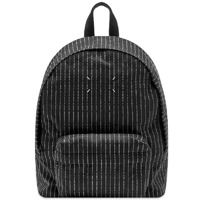 Shop Maison Margiela 11 Multi Logo Backpack In Black