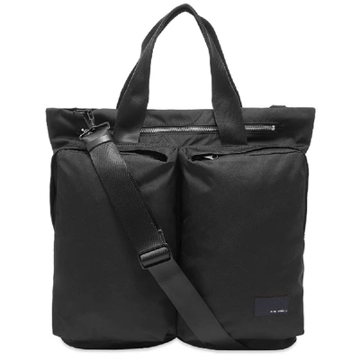 Shop Nanamica 2-way Tote Bag In Black