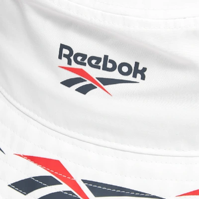 Shop Reebok Vector Bucket Hat In White