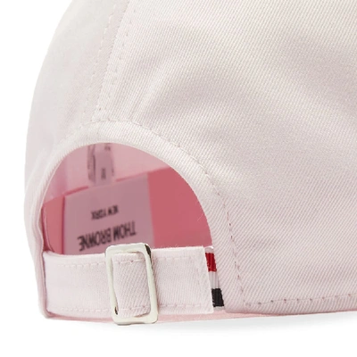 Shop Thom Browne American Football Icon Cap In Pink