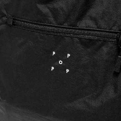 Shop Pop Trading Company Pop Trading Company Logo Tote In Black