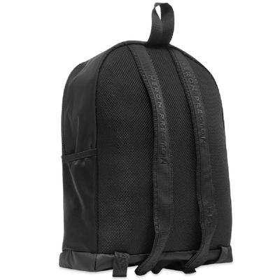 Shop Heron Preston Zip Round Logo Backpack In Black