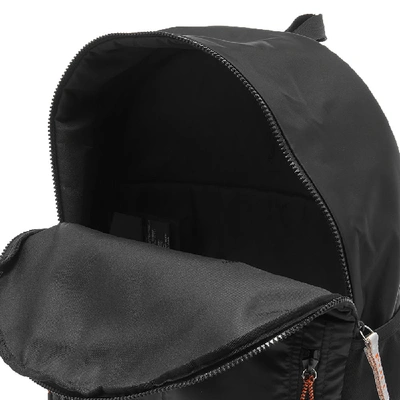 Shop Heron Preston Zip Round Logo Backpack In Black