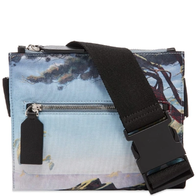 Shop Valentino X Roger Dean Floating Island Cross Body Bag In Blue