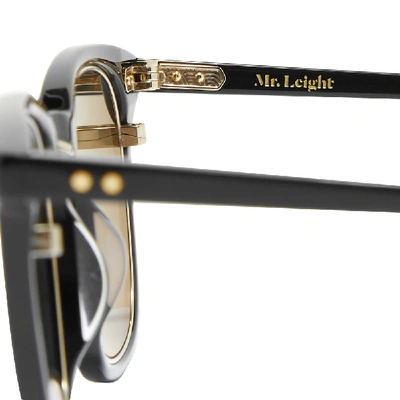 Shop Mr Leight Mr. Leight Getty S Sunglasses In Black